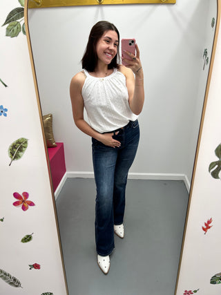 Flowy Scoop Line Tank
