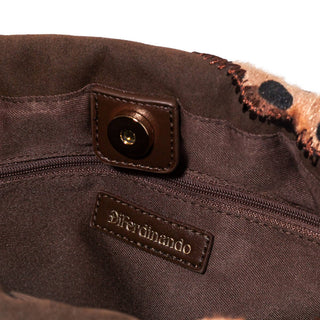 Desert Stitch Shoulder Bag Brown