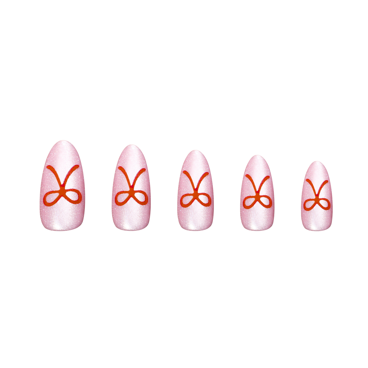 Coquette Bow Press-On Nails