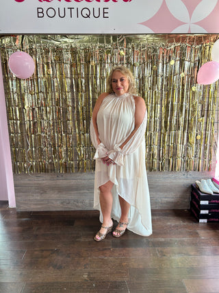 Golden Hour Hi-Low Dress