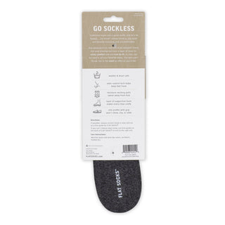 Flat Socks Dark Gray