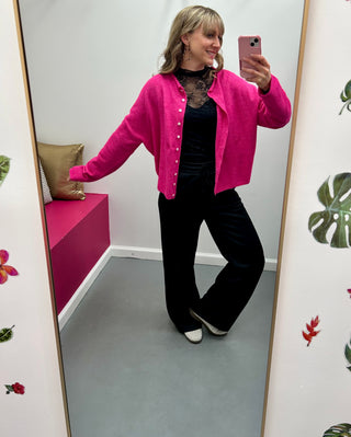 Cozy Cardigan Pink