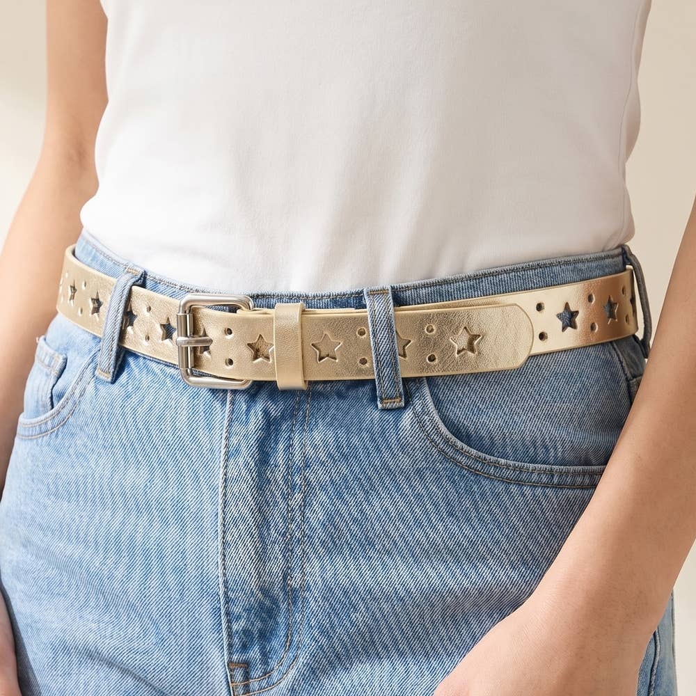 Star Cutout Belt