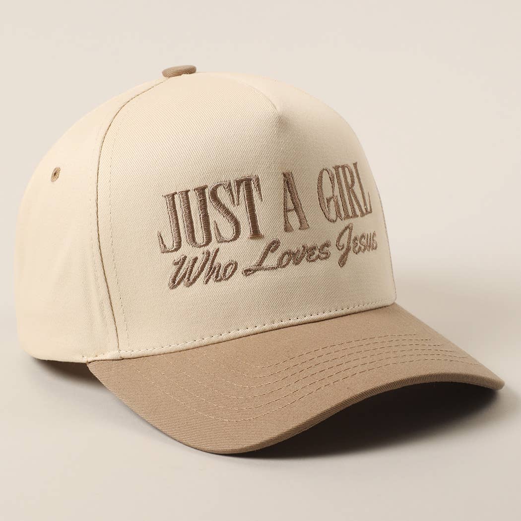 Just A Girl Trucker Hat