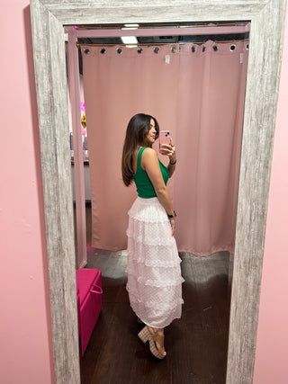Sunday Brunch Tiered Skirt