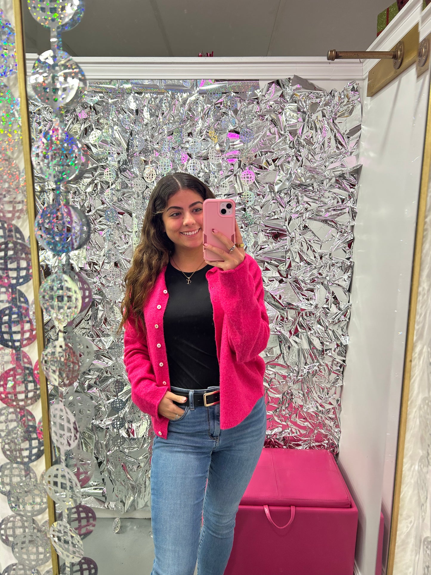 Cozy Cardigan Pink