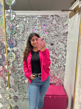 Cozy Cardigan Pink
