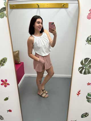 Flowy Scoop Line Tank