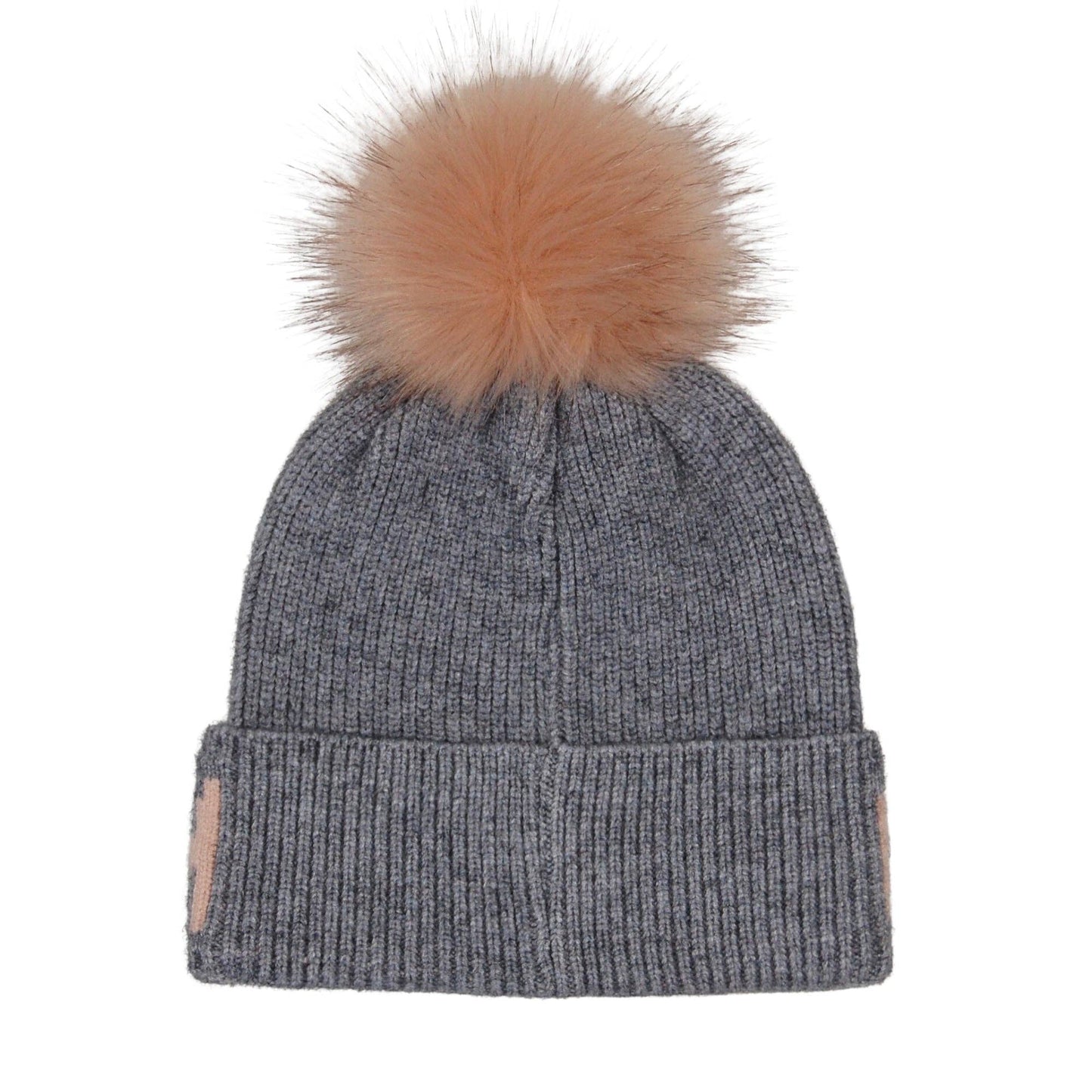 Frenchie Mom Pompom Knit Beanie