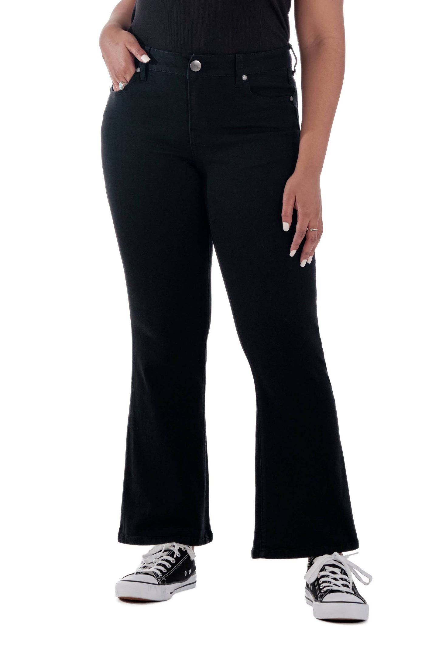28" Mid-Rise Slim Boot Jean