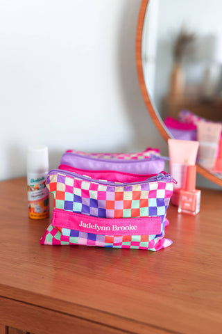 Checkered Essentials Set