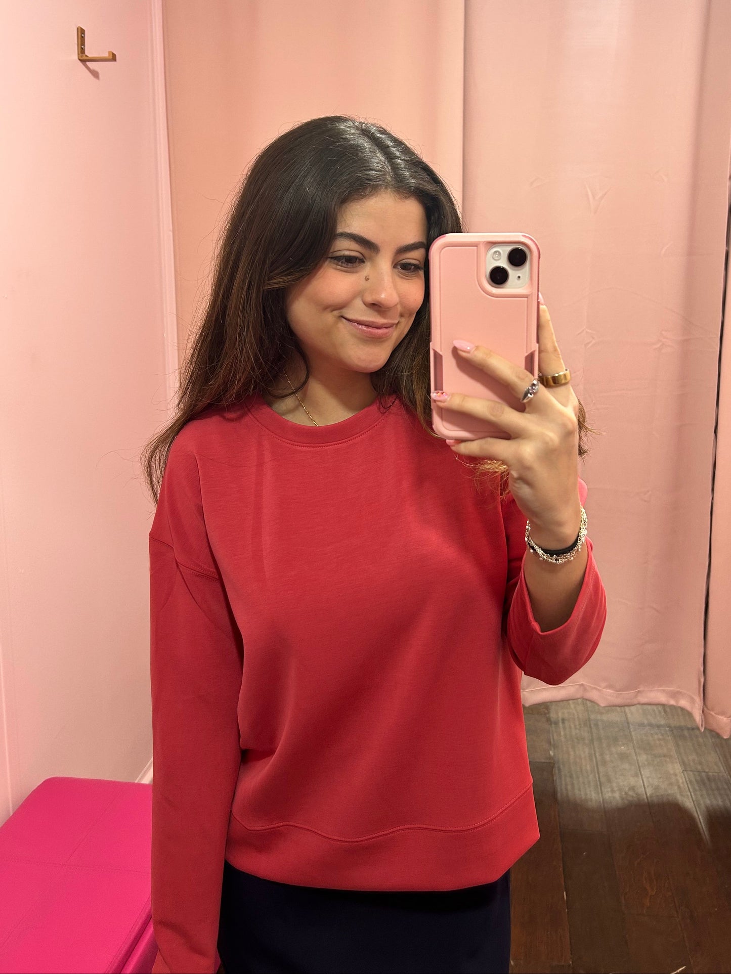 Luxe Sweatshirt Rose