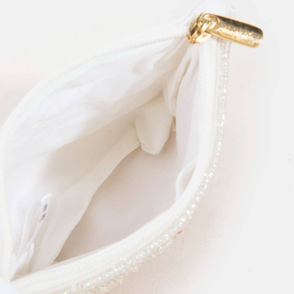 Botox Queen Beaded Coin Purse