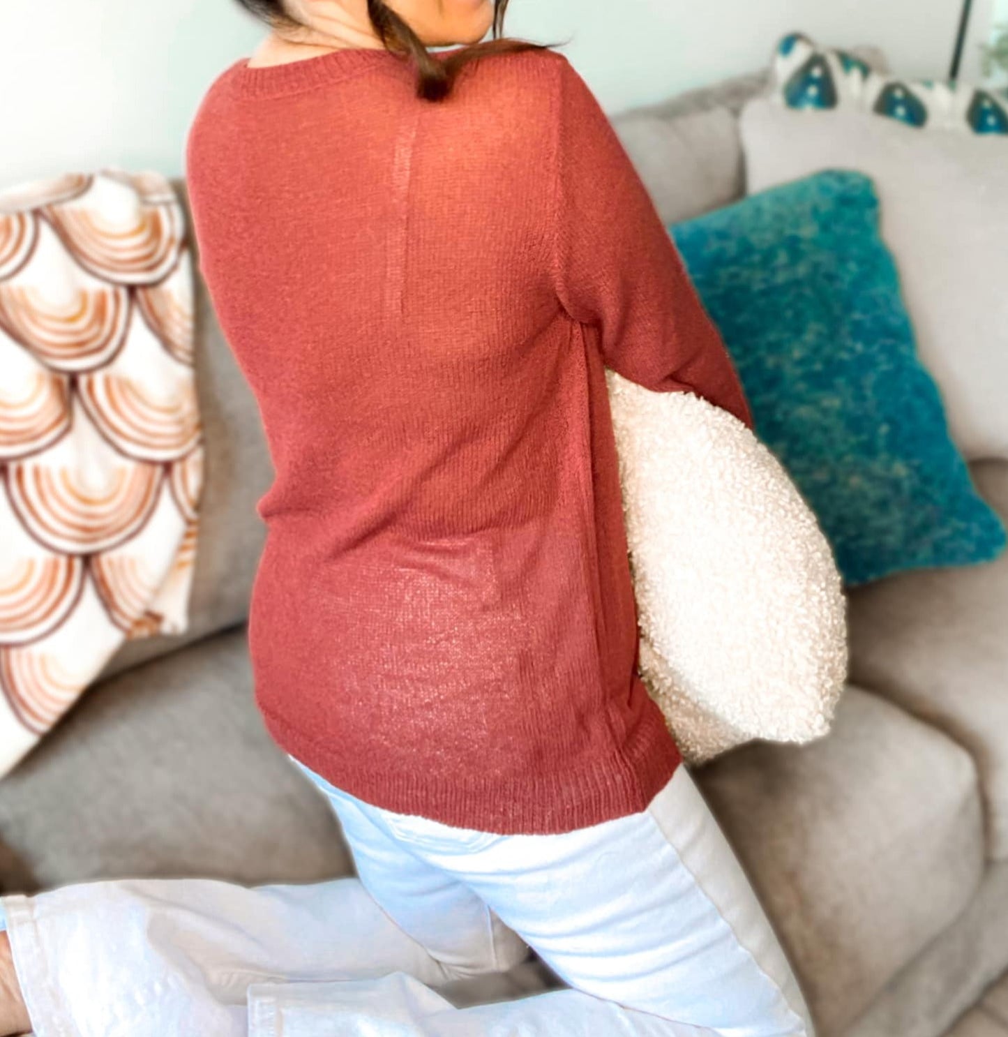 Antisocial Butterfly Knit Top