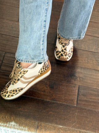 Leopard Combo Sneakers