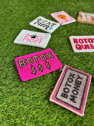 Botox Money Seed Beaded Coin Purse