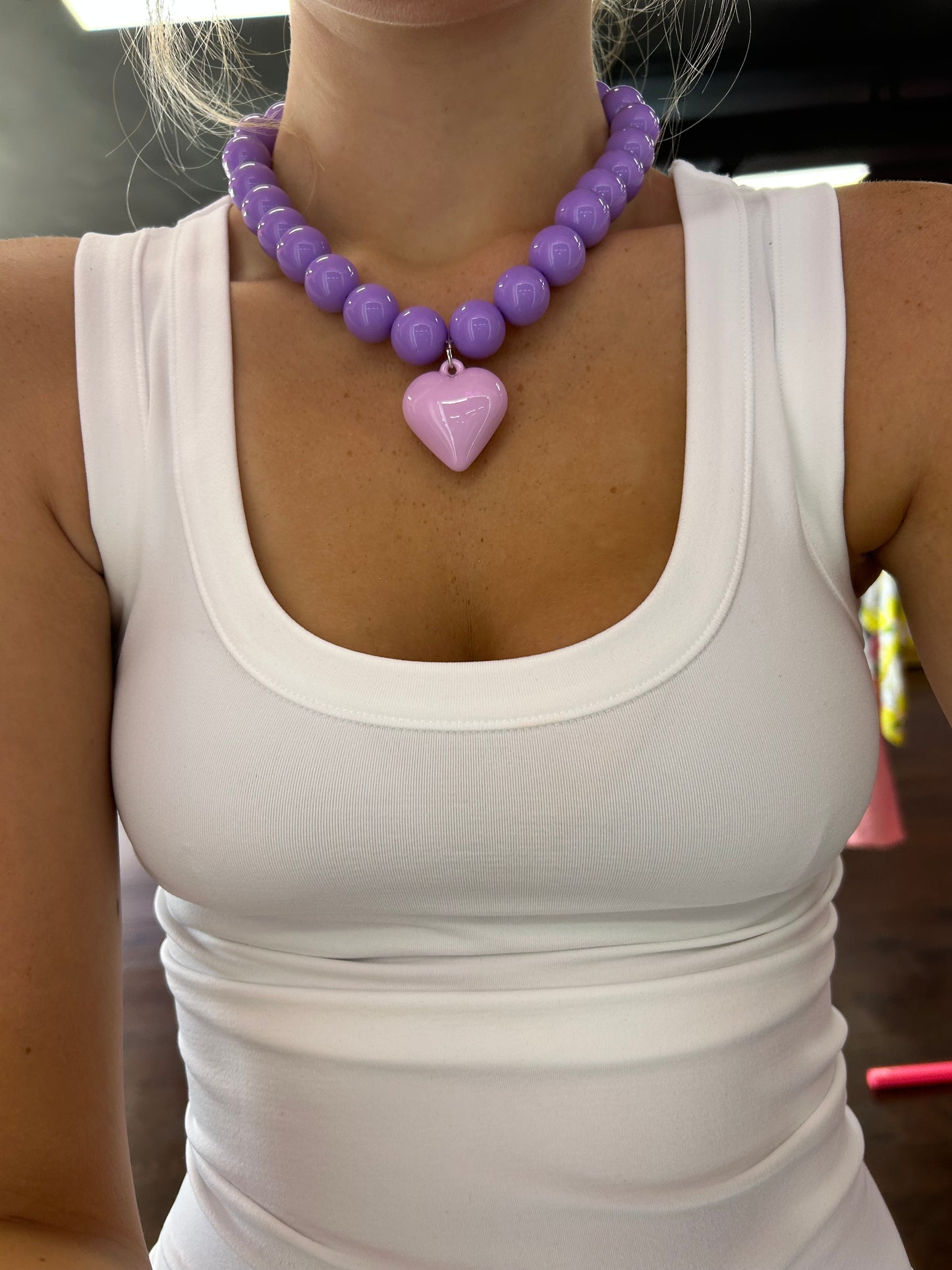Sweetheart beaded Necklace