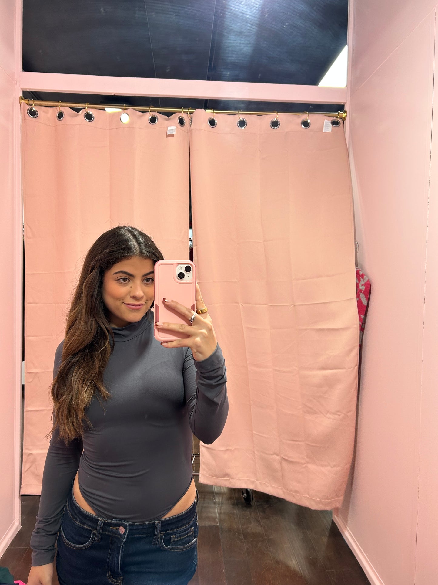 Butter Stretch Bodysuit Charcoal