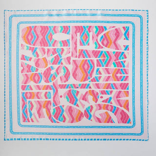 Pink Cabana Bandana Scarf
