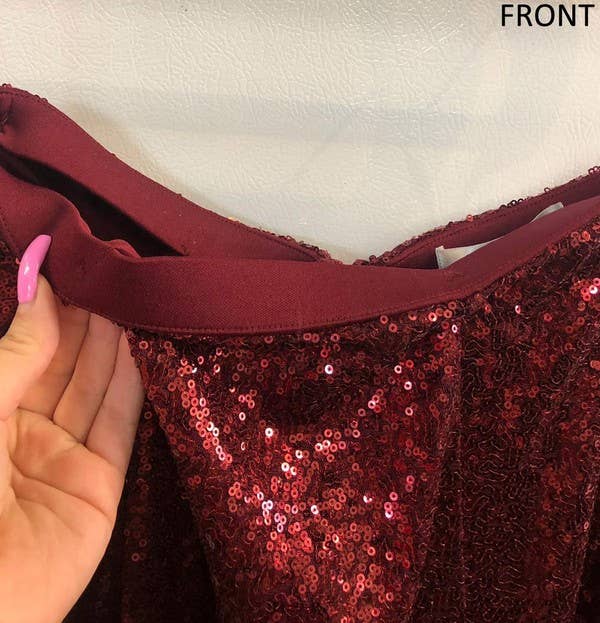 Sequin Maxi Skirt Ruby