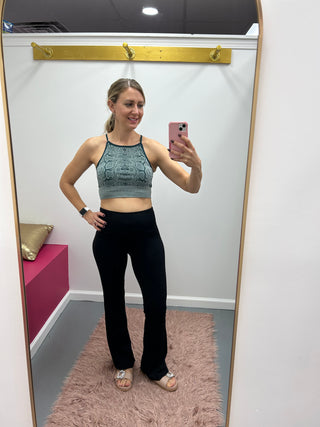 Snake Skin High Neck Cami
