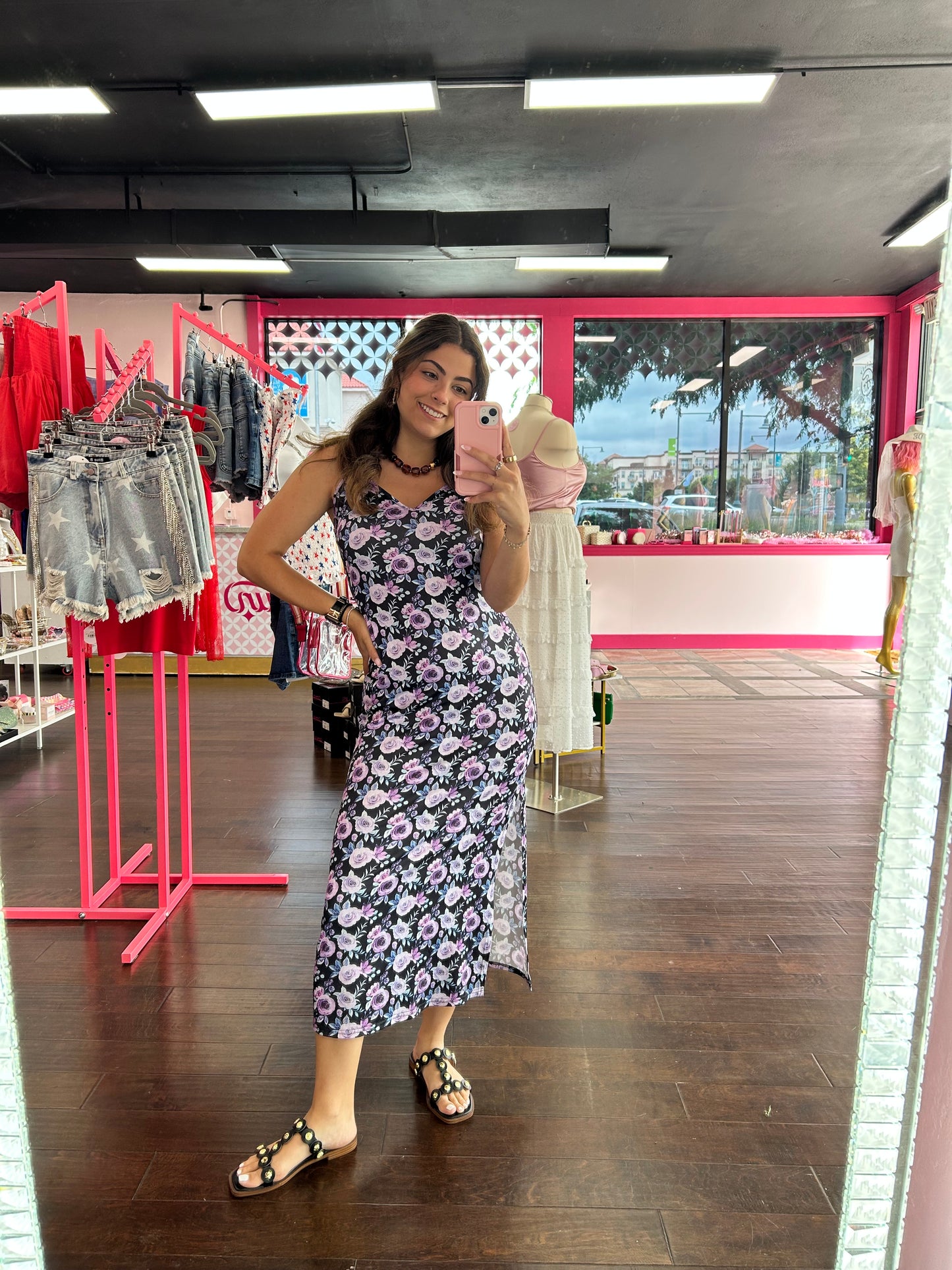 Floral Bodycon Dress