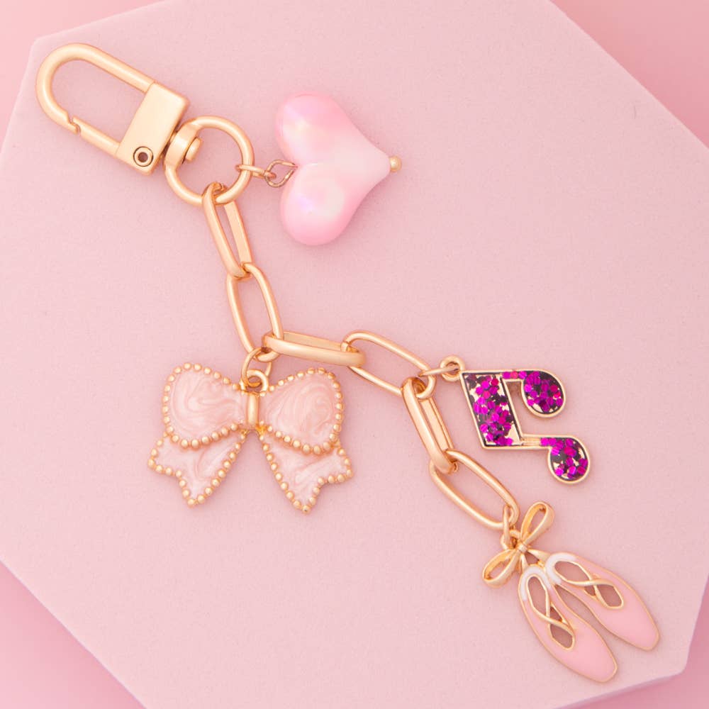 Bag Charms Ballet Dreams