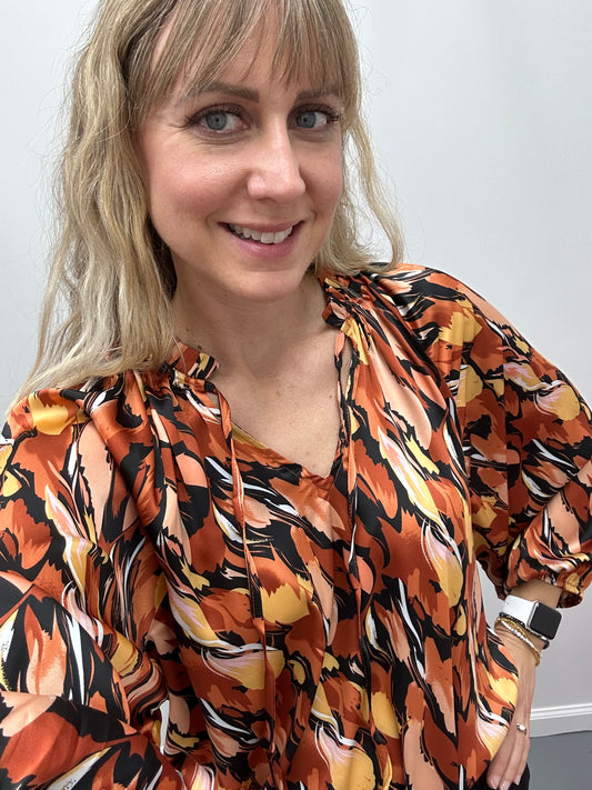 LS Blouse Autumn Vibes