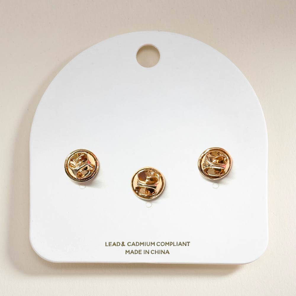 3PCS Golf Pin Brooch Set