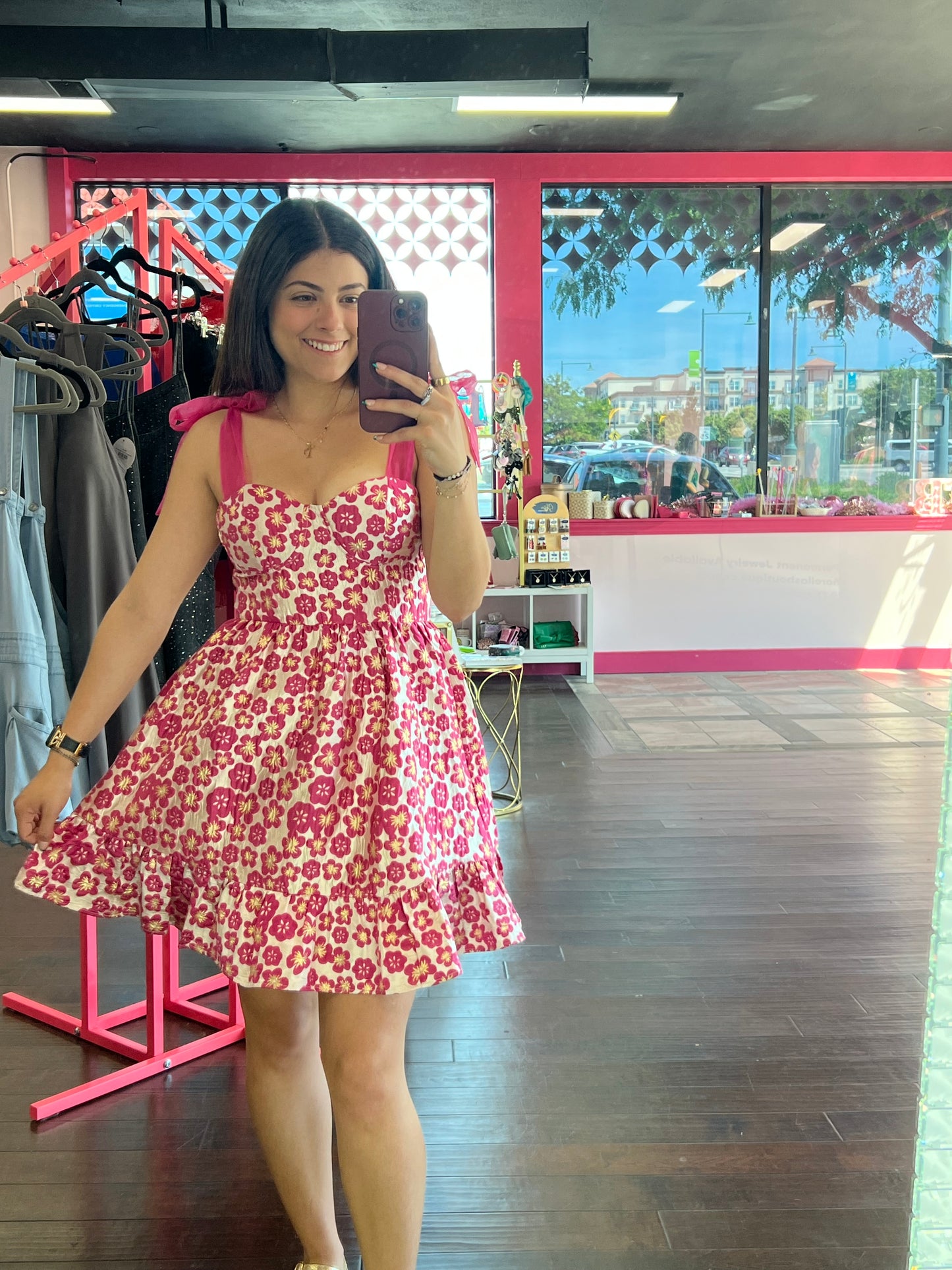 The Sweet Bloom Dress Green