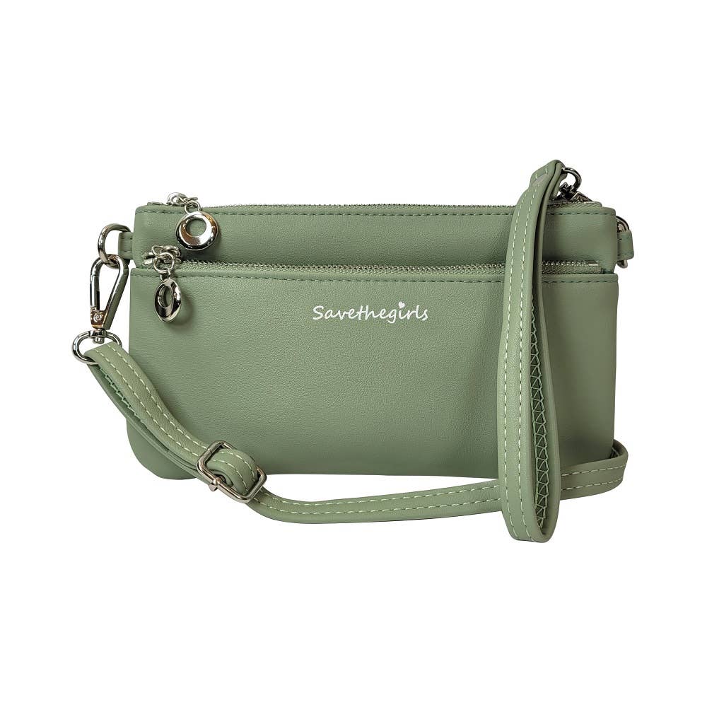 RFID Touchscreen Purse Sage