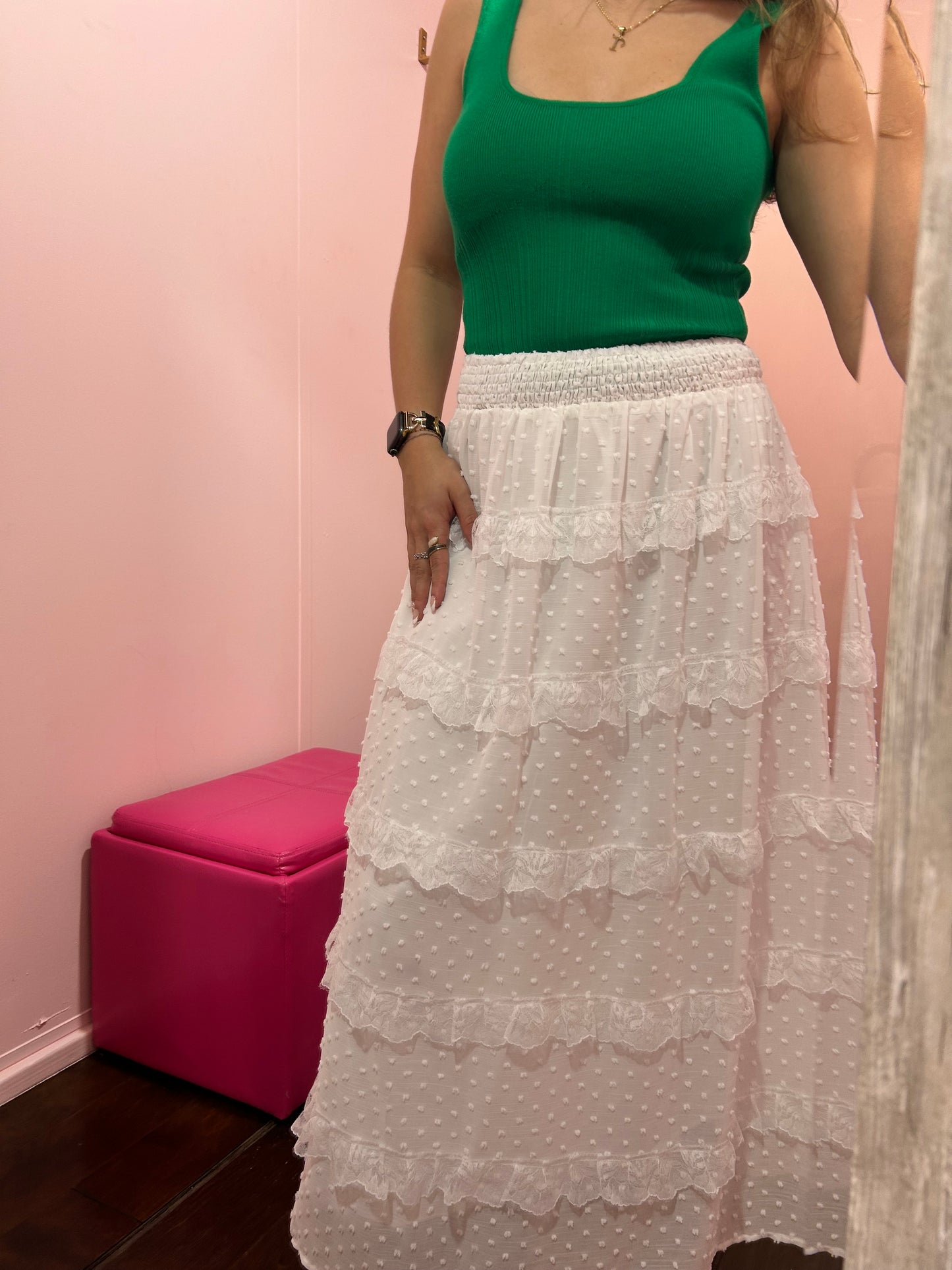 Sunday Brunch Tiered Skirt