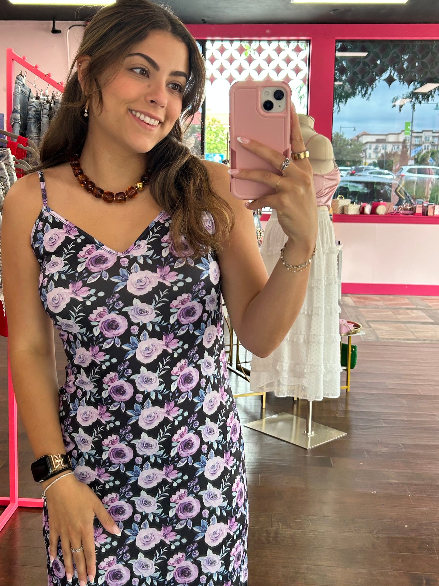 Floral Bodycon Dress