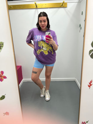 Biker Shorts w/Pockets Sky