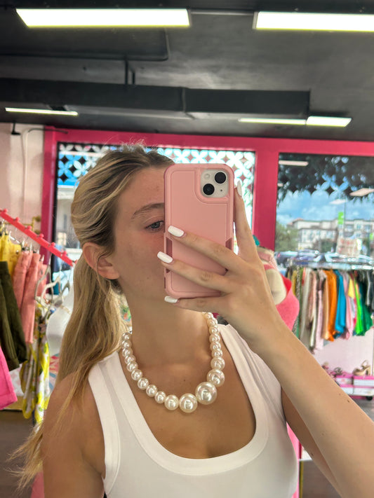 Pearl Statement Necklace