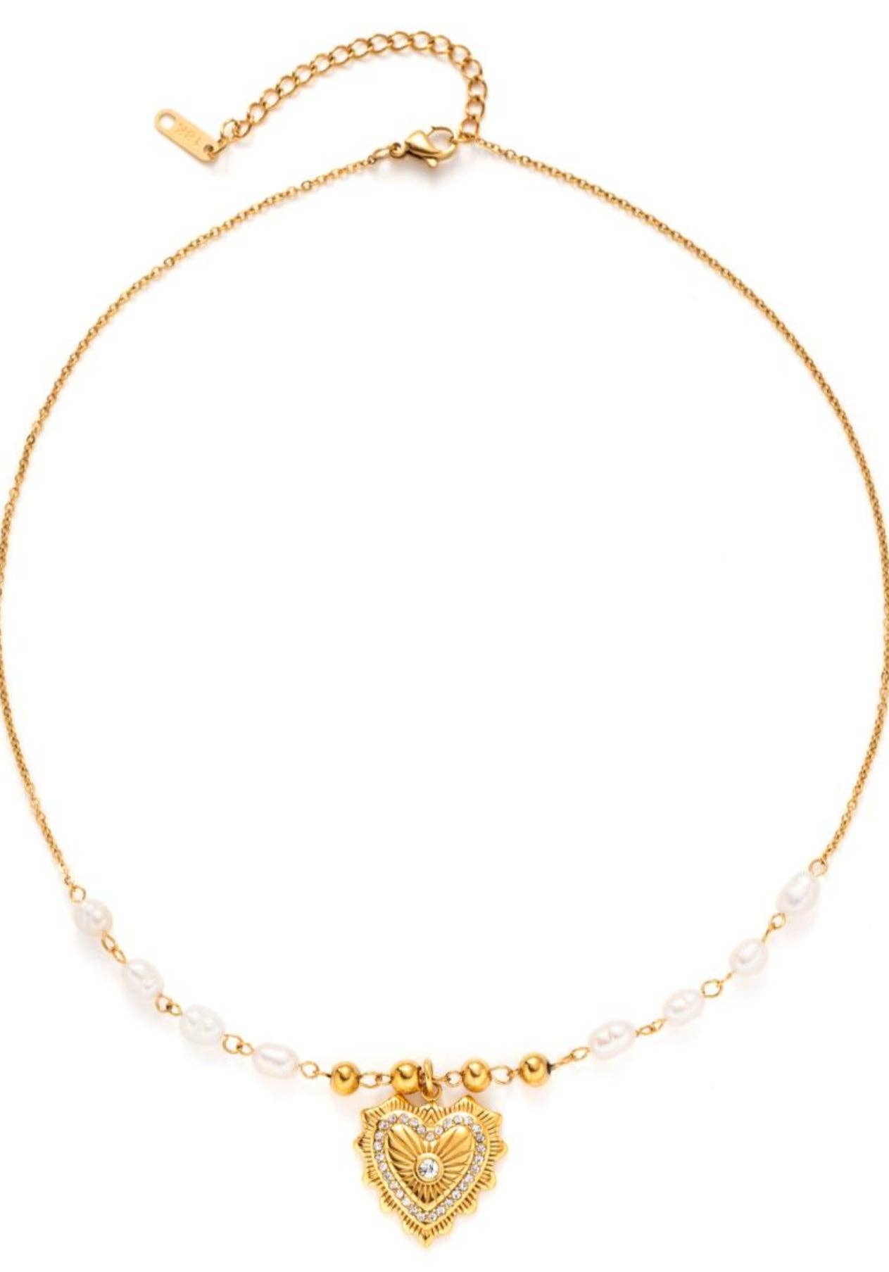 Amor Pearl Necklace