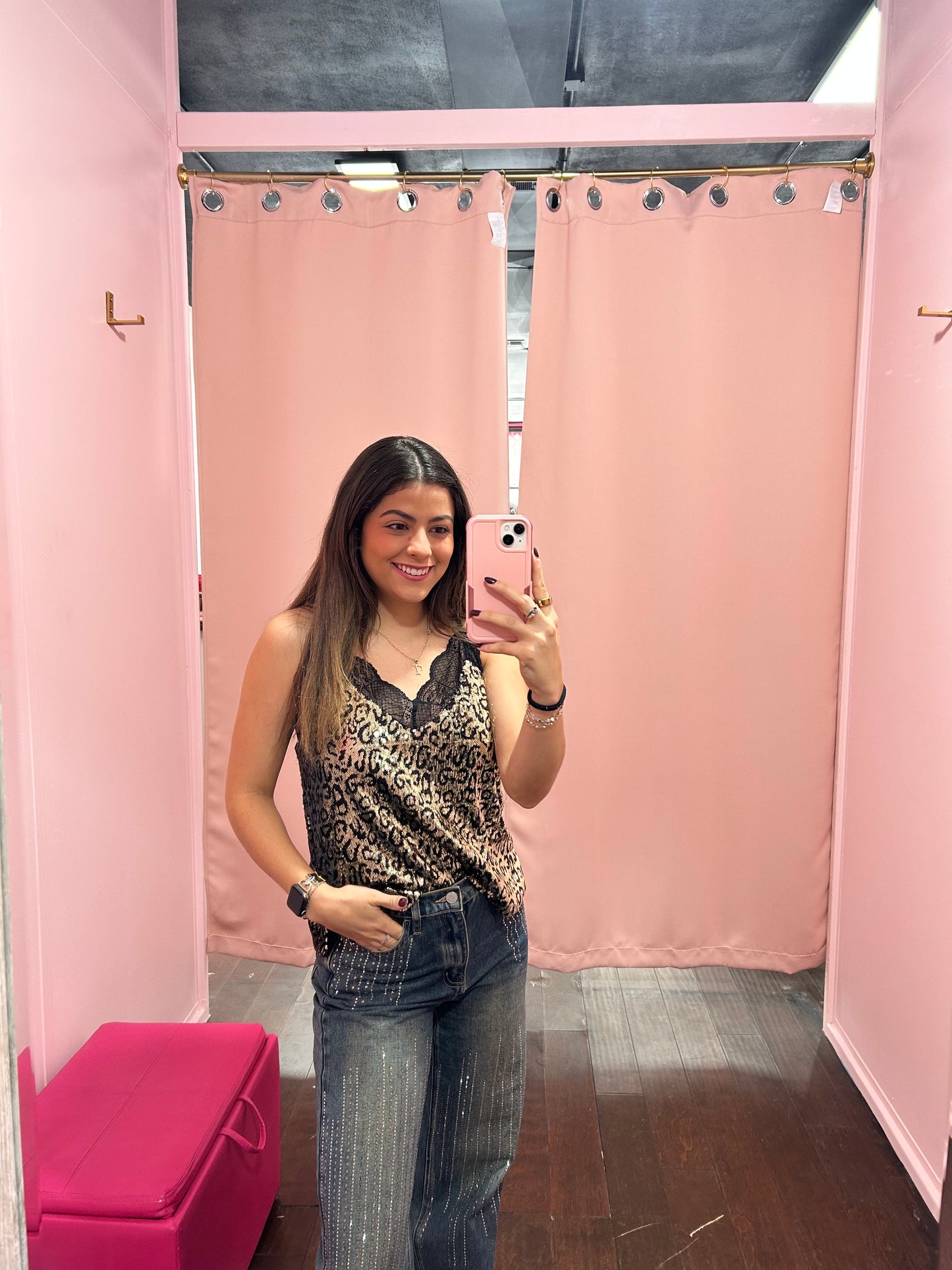 Wild Sequin Lace Top