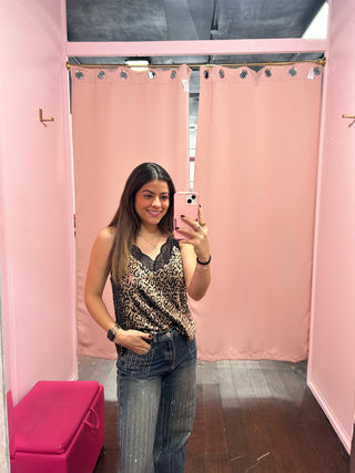 Wild Sequin Lace Top
