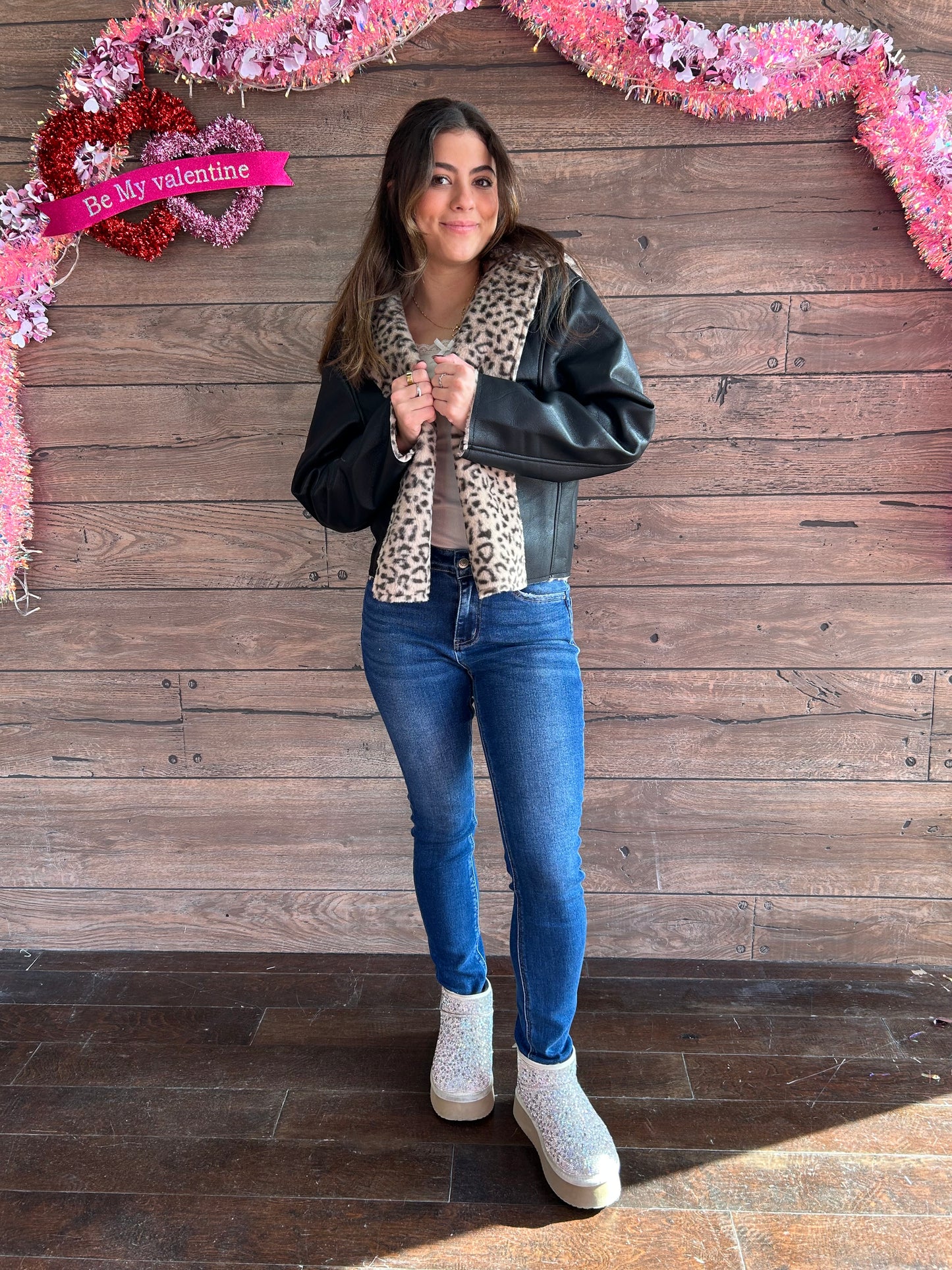 Reversible Luxe Leopard Jacket