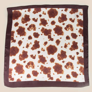 Brown Cow Bandana Scarf