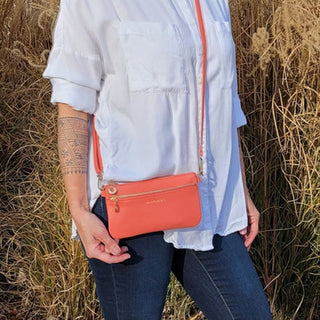 RFID Touchscreen Purse Red