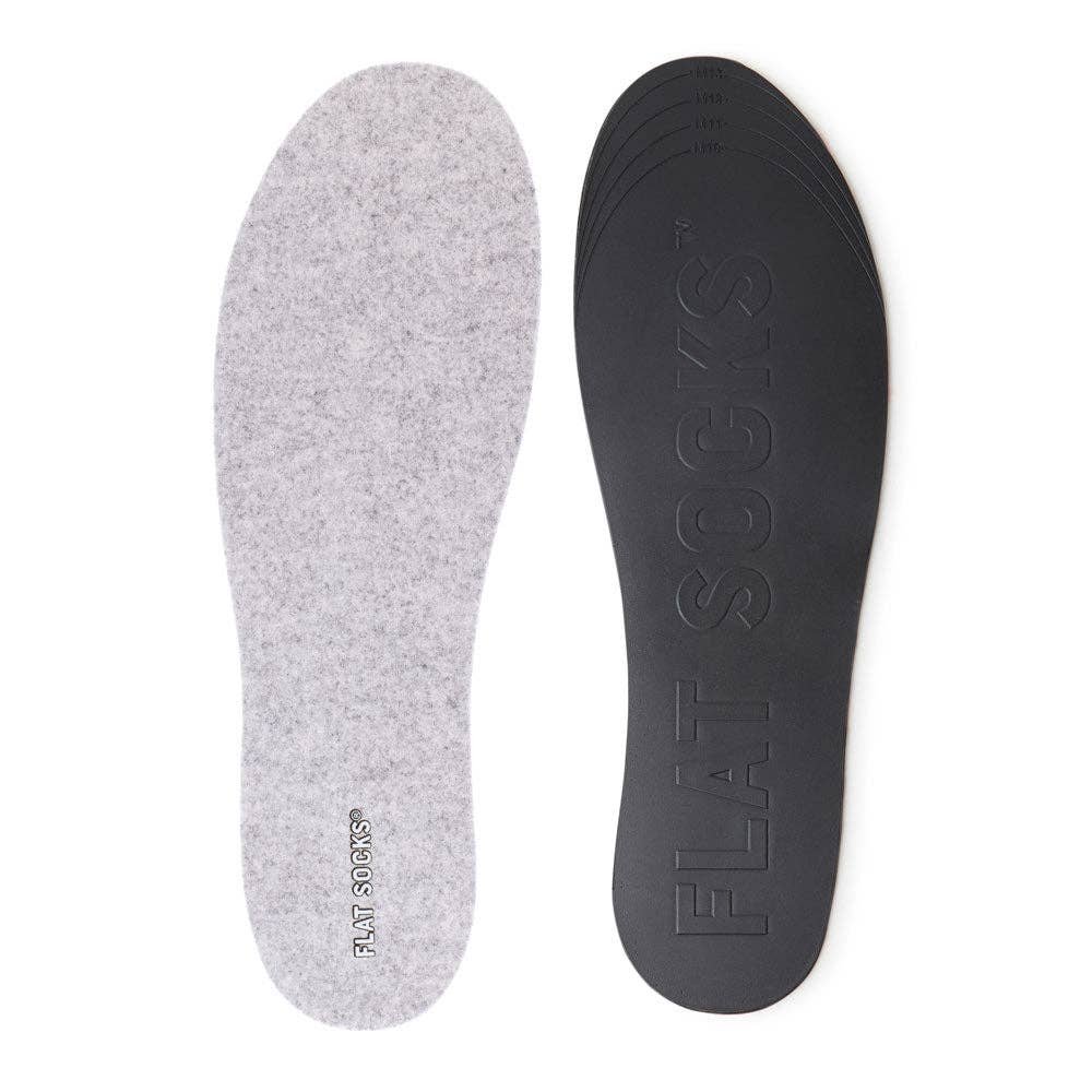 Flat Socks Light Gray