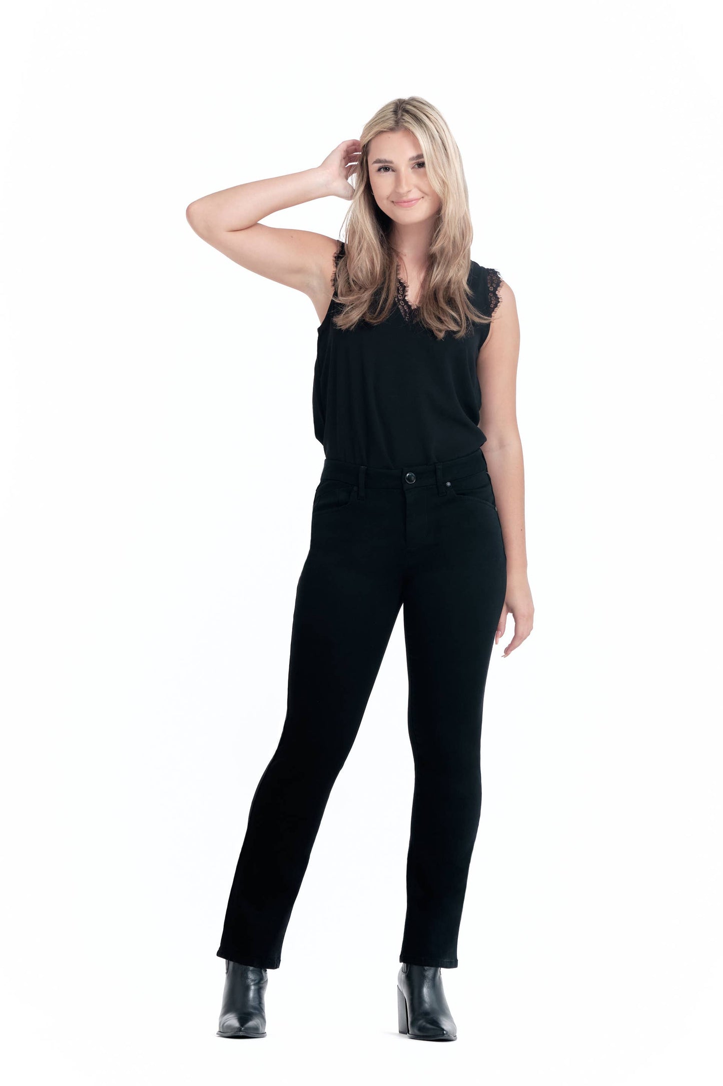 30” Better Butter Slim Straight Jeans