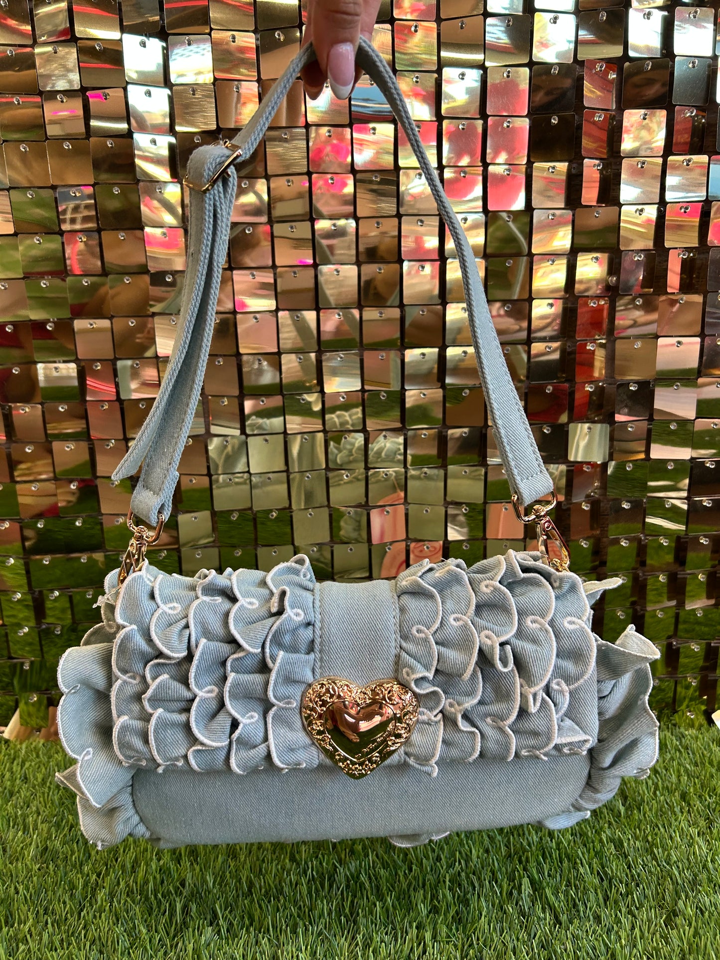 Sweetheart Denim Bag