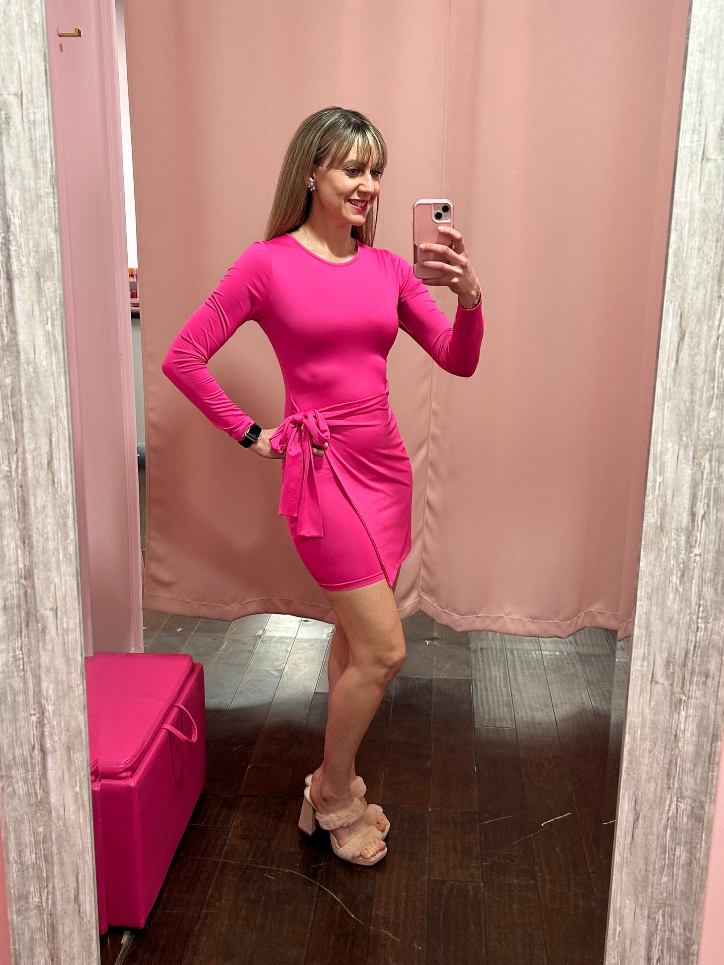 Sweetheart Wrap Dress