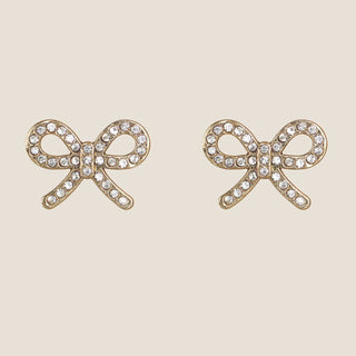 Crystal Bow Studs