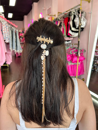 Afterglow Seashell Hair Jewelry