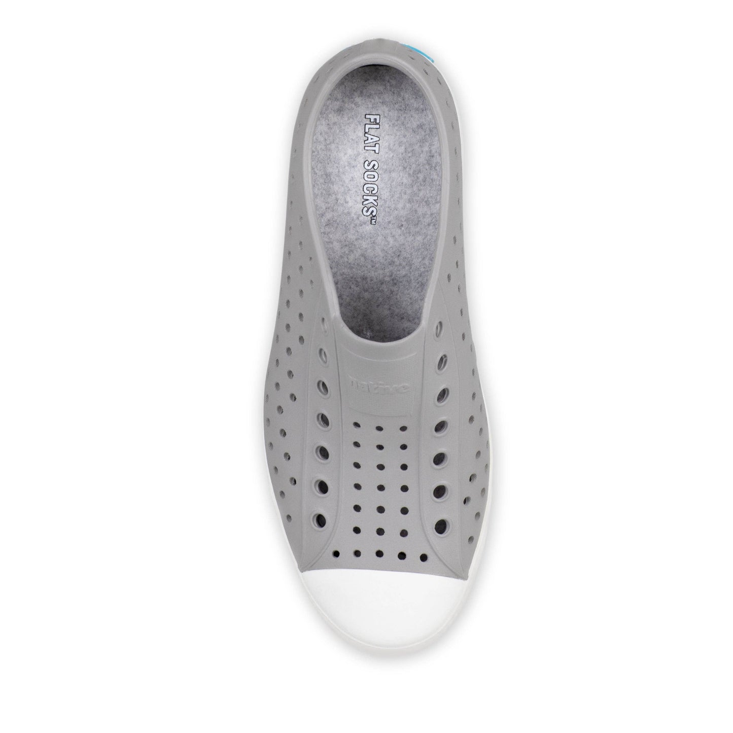 Flat Socks Light Gray