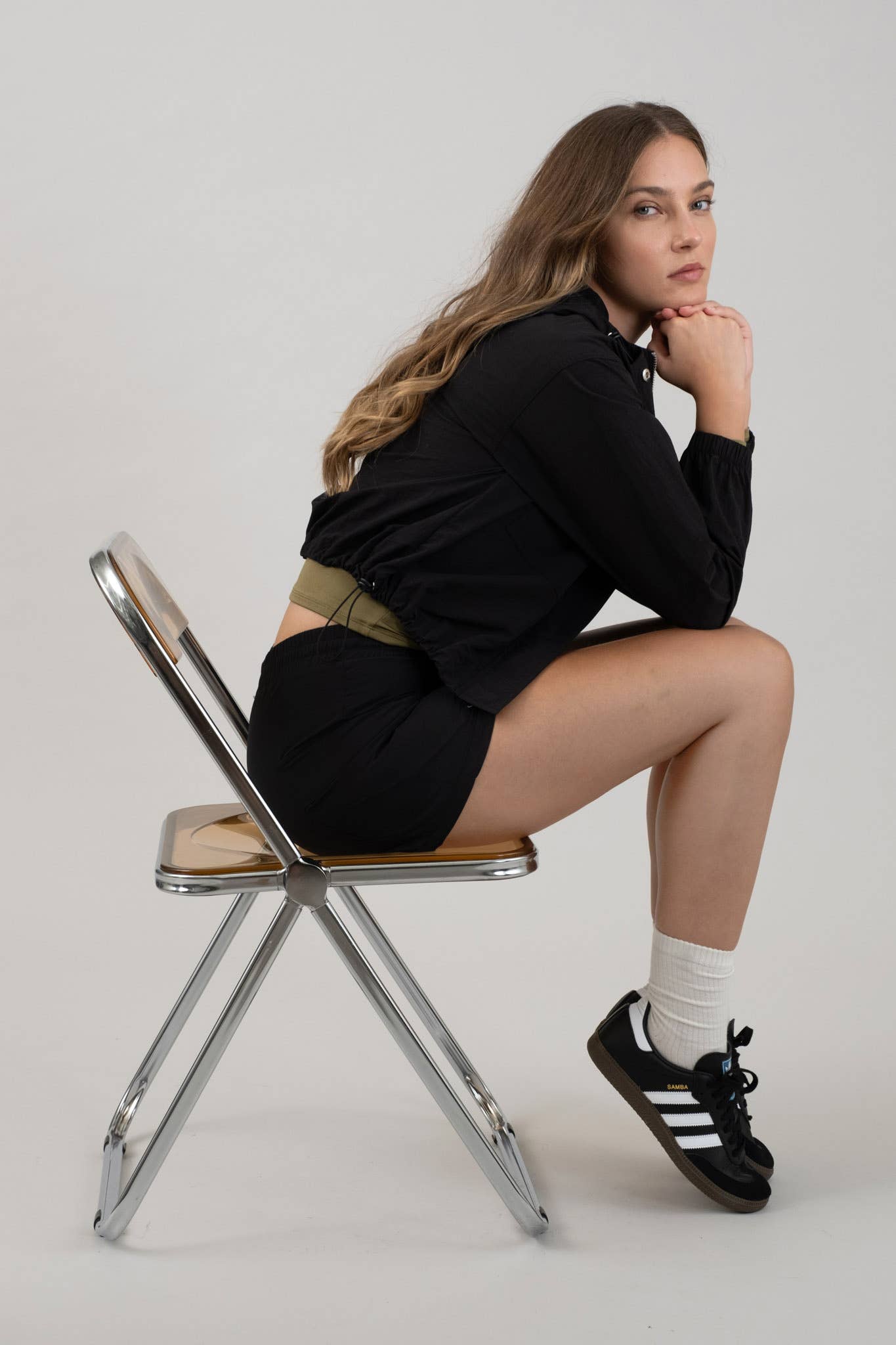 City Breeze Cropped Windbreaker