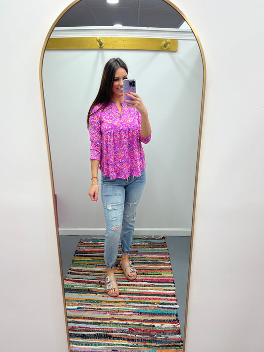 Empire Line Top Orchid